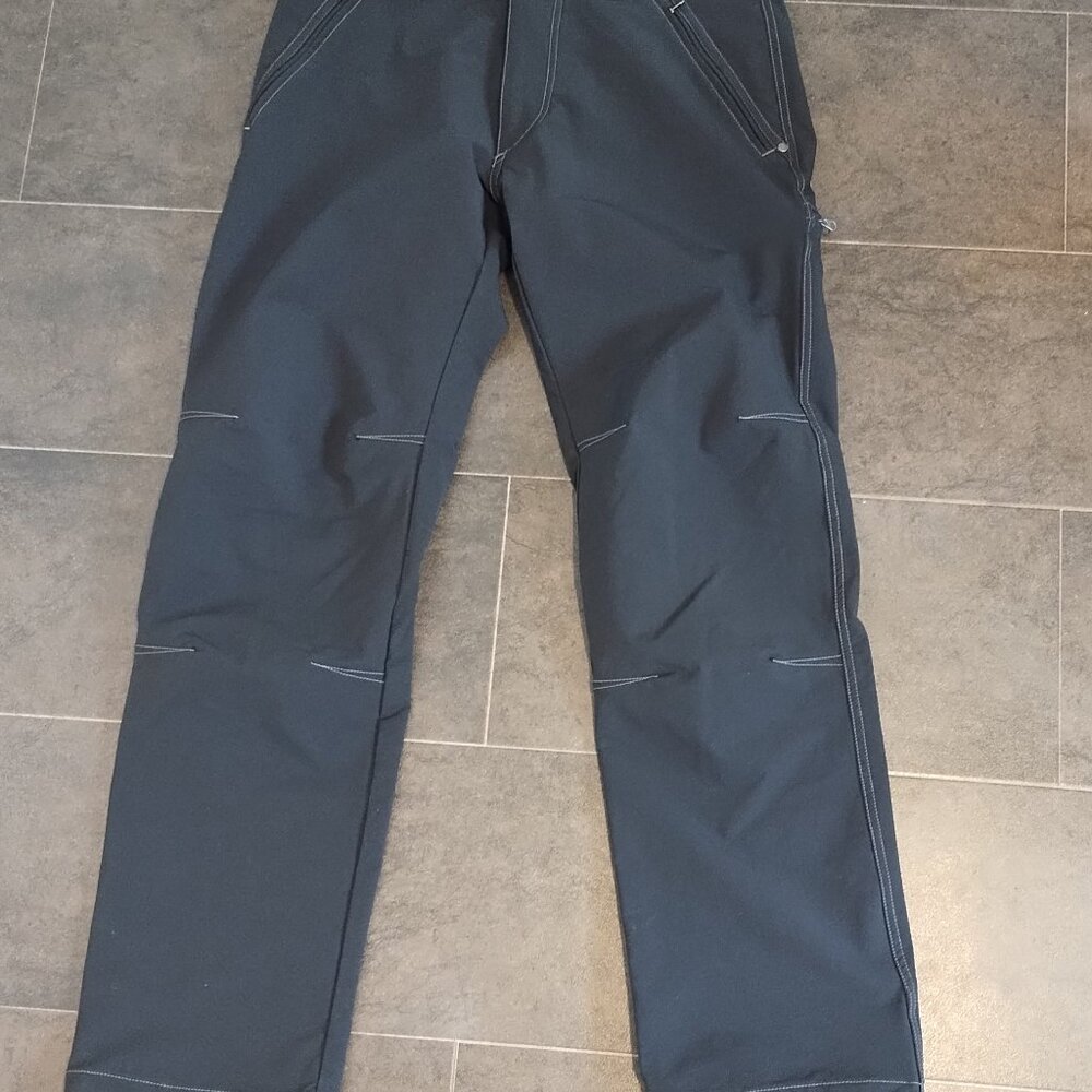 Kuhl Destroyr Technical Softshell Men's 32x32 Black Outdoor Hike Trail Pants